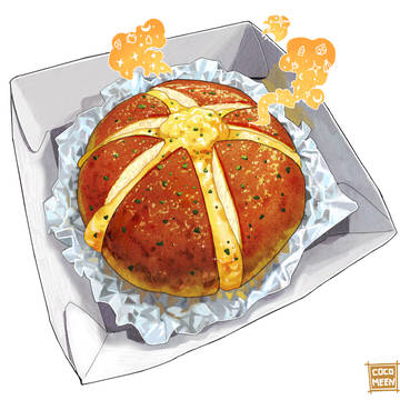 ガーリックブレッド - Korean Garlic Bread