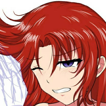 練習絵 雨桜