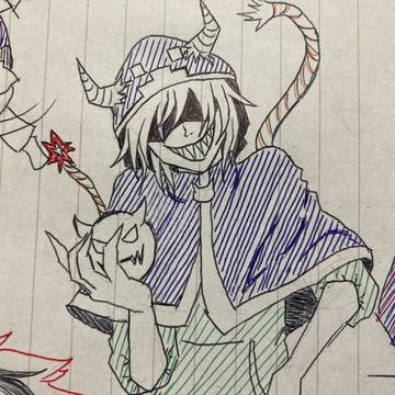 我々だの落描きだ 2