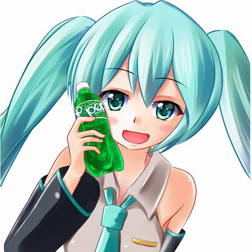 ミクさんとネギソーダ
