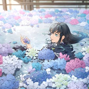 無一郎と花手水のようなもの
