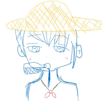何も考えずに描いた絵