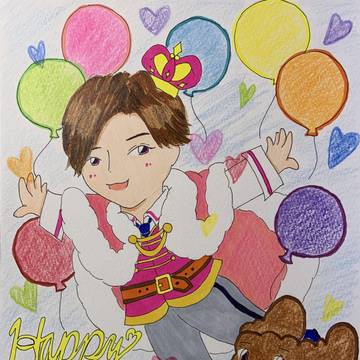 Happy Birthday のんちゃん('・エ・`)