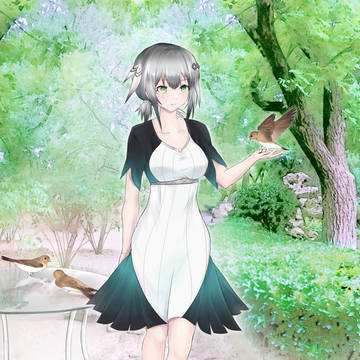 林中灰燕/ 森の中のツバメ