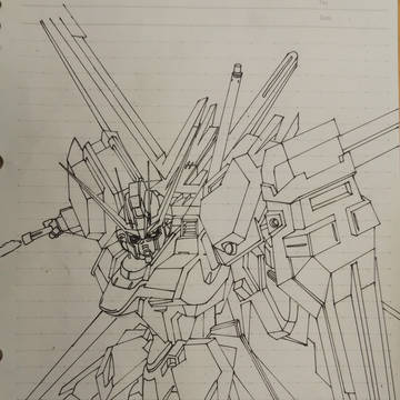 エールストライクガンダム（練習）