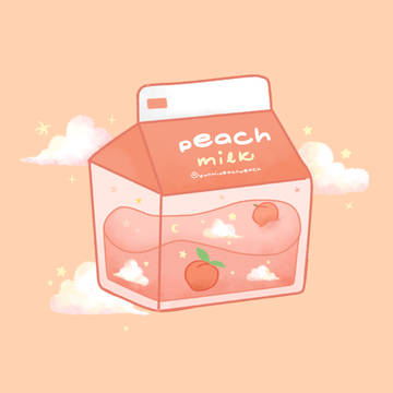 peach milk