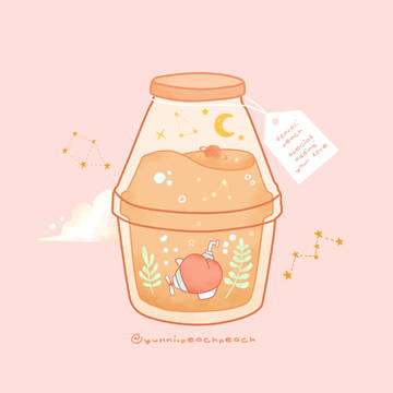 peach milk