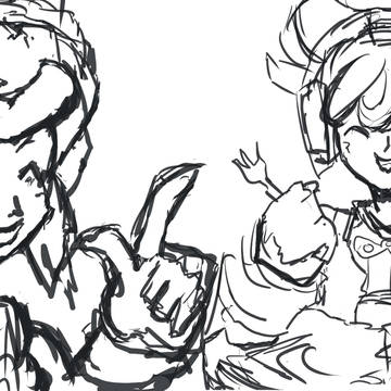 Fae Tacticsのピオニーちゃん模写