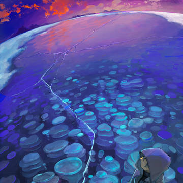 凍える海を望む