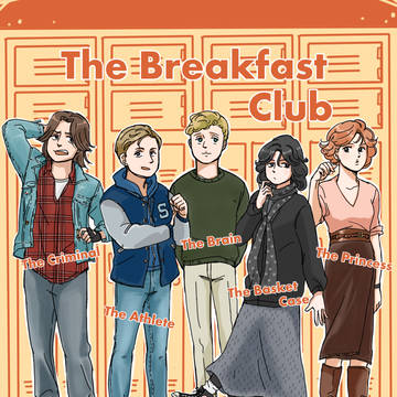 【映画の絵】The Breakfast Club