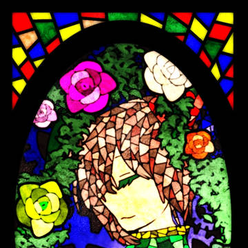 osmnステンドグラス