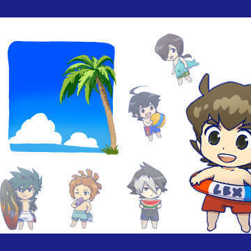 POP UP 夏休み工作