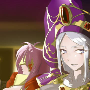 イルシア & 謎の騎士
