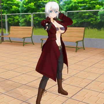 ピザ好きそうなデビルハンターさん