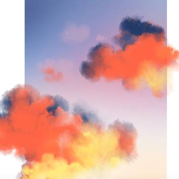 空を描く練習