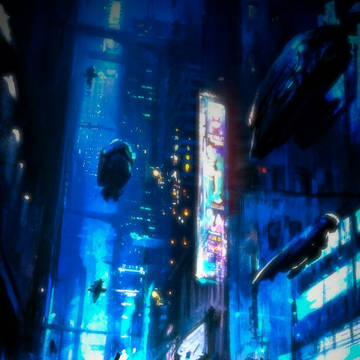 Oc with cyberpunk theme