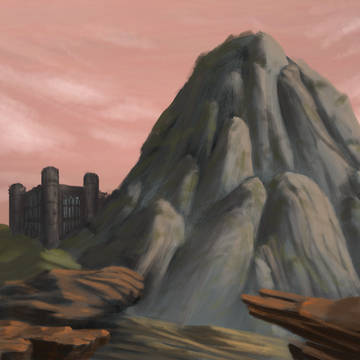 fortress in the mountains