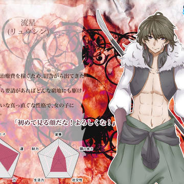 【ぴくっ人セフィラ】リュウシン【キャラクターシート】