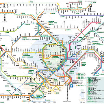 国鉄　東京近郊区間路線図（2030年3月14日）