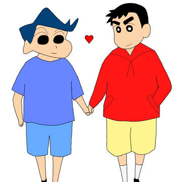 Kazama Toru and Shin-Chan