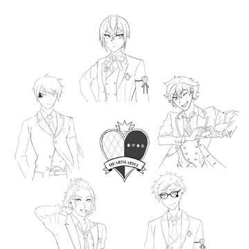 ハーツラビュル寮模写