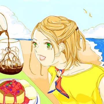 コーヒーとスカーフ2