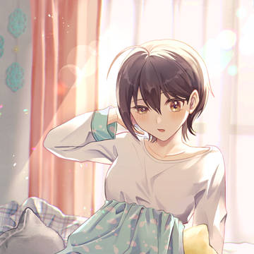 寝起き