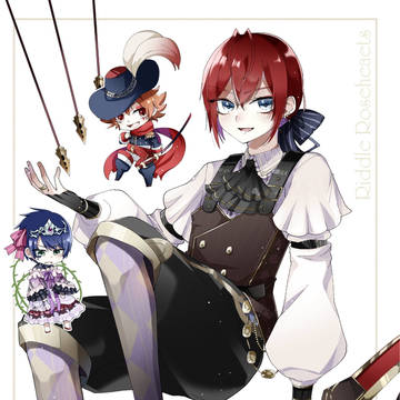 ノーツ衣装クロスオーバー 🌹・♥️・♠️・♣️・♦️