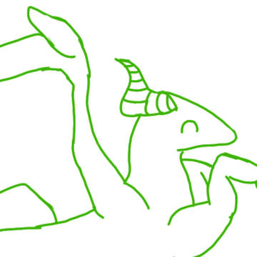 ドラゴン描きはじめます