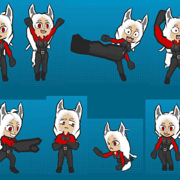 GetampedX Helltaker Cerberus