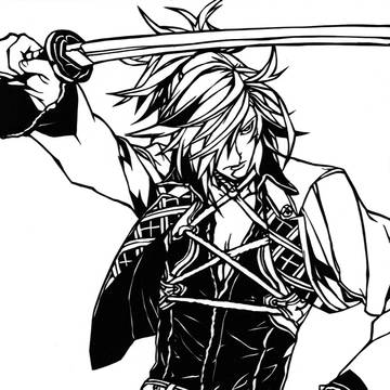 【切り絵】刀剣乱舞 / 大典太光世