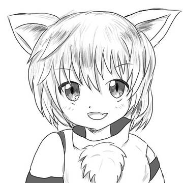 白黒リメイクのもみじ