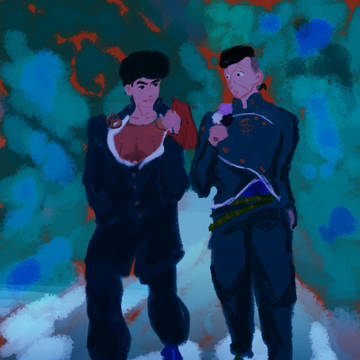 小狗贴贴