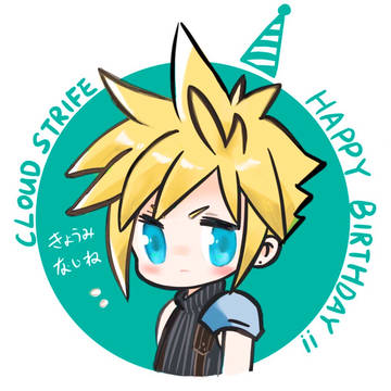 クラウド生誕ピクチャー(^_^)