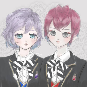 🍎と🌹