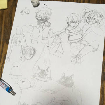今までの落書き詰め②