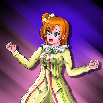 Honoka Kousaka Traje PV Kasumin
