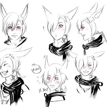 G'raha sketches
