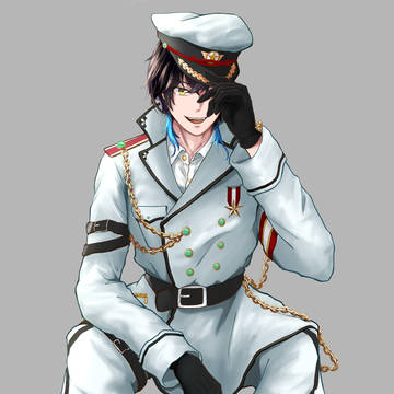 軍服エゼキエル（イラコン応募作品）
