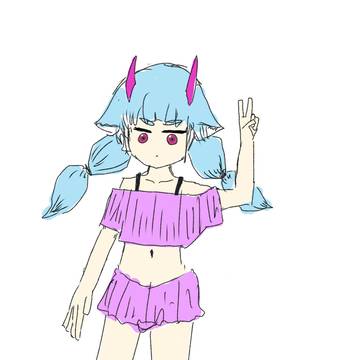 夏休みデルミンちゃん