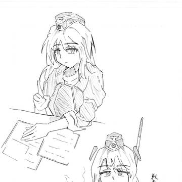 U511落書き
