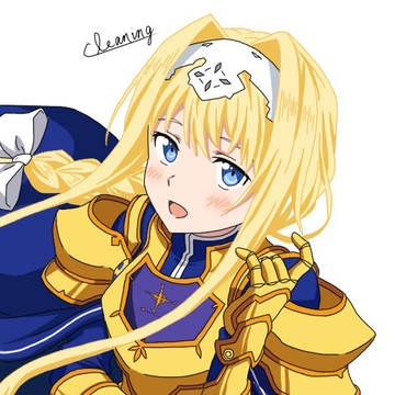 SAOの上目遣いアリス！