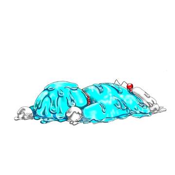 『溶けちゃう・・・』