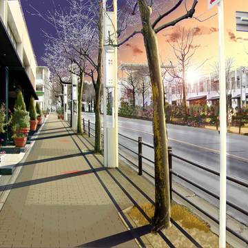 星ヶ丘駅周辺