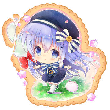 アクキーにしたチノちゃん
