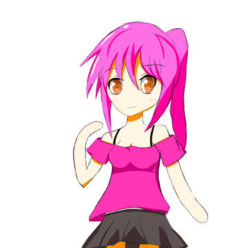 ピン髪ちゃん