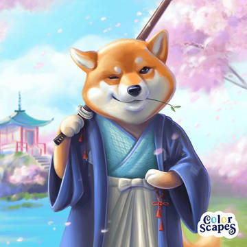 塗り絵【犬編】
