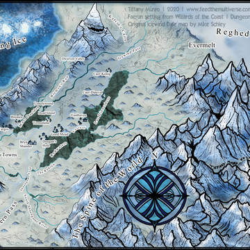Icewind Dale closeup region map