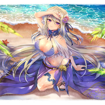 水着女子