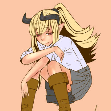 demon school girl